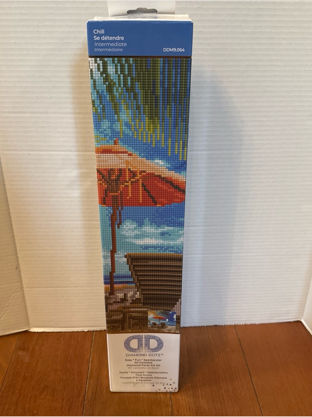 Diamond Dotz Chill Diamond Painting Kit Intermediate Beach Scene NIB DD9.064 New